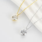 Classic Solitaire Necklace