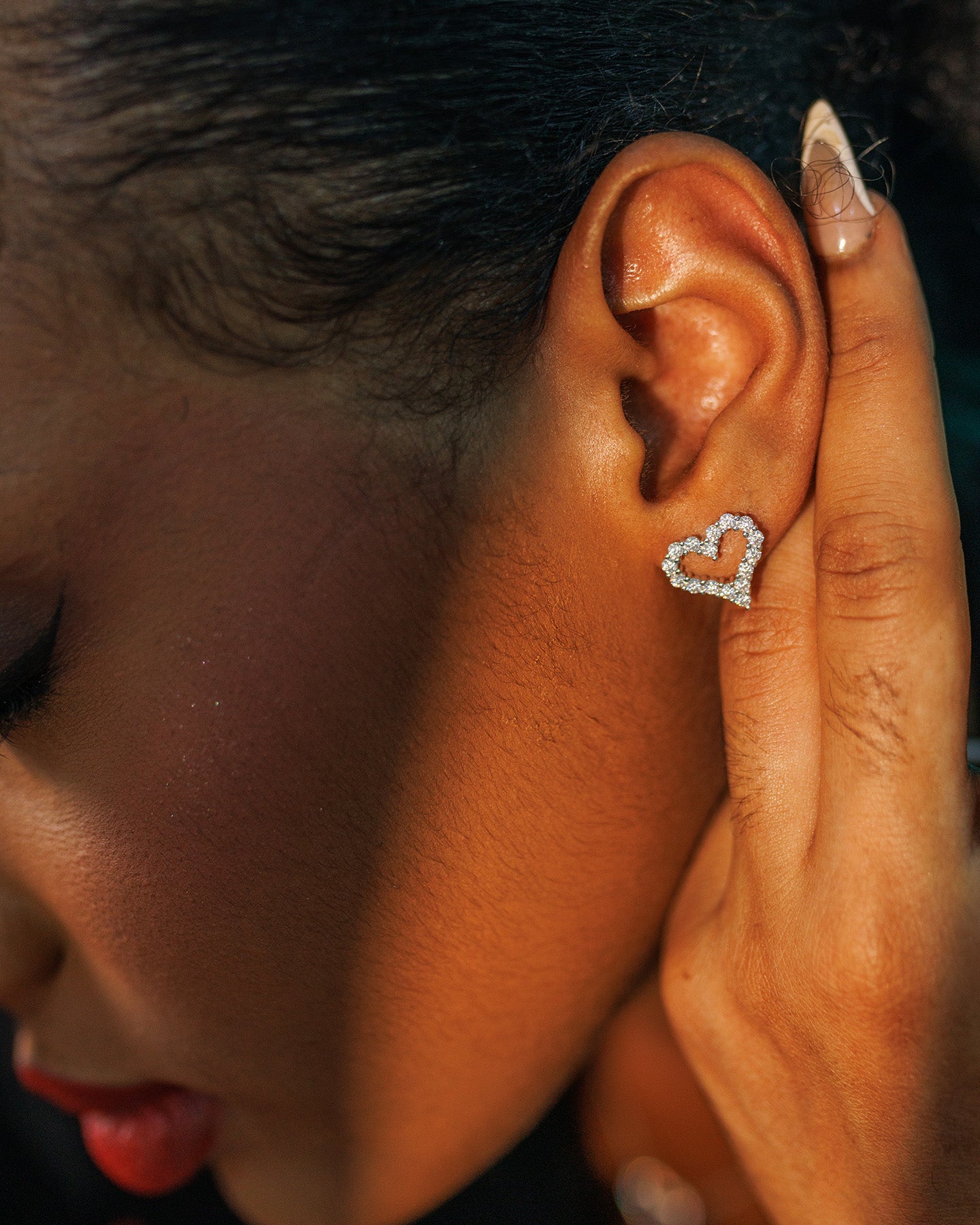 Celestial Heart Earrings