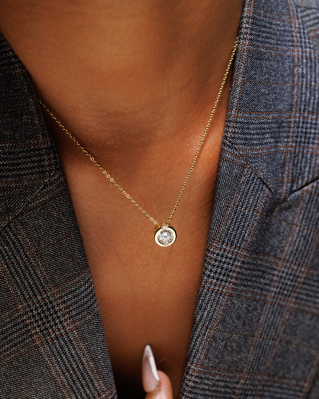 Circle of Light Necklace