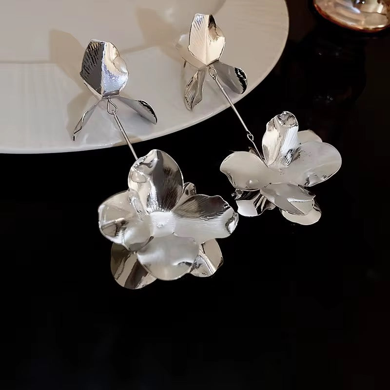 Drop Flower Earrings