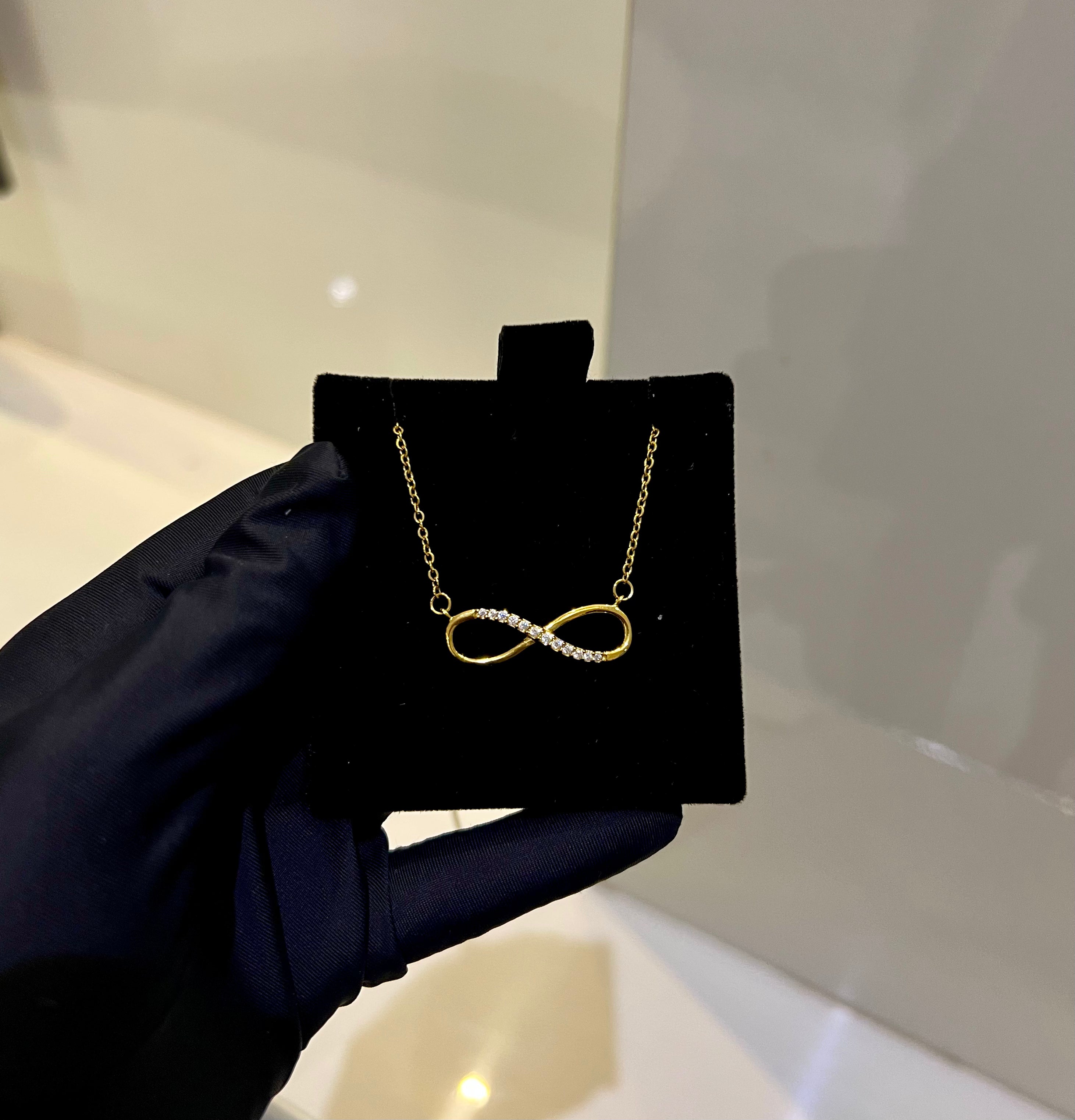 Gold Infinity Necklace