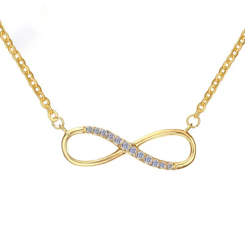 Gold Infinity Necklace