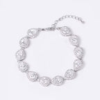 Halo Tear-Drop Bracelet