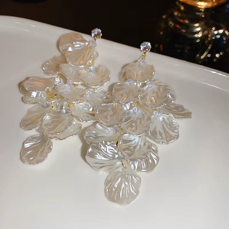 White Earrings